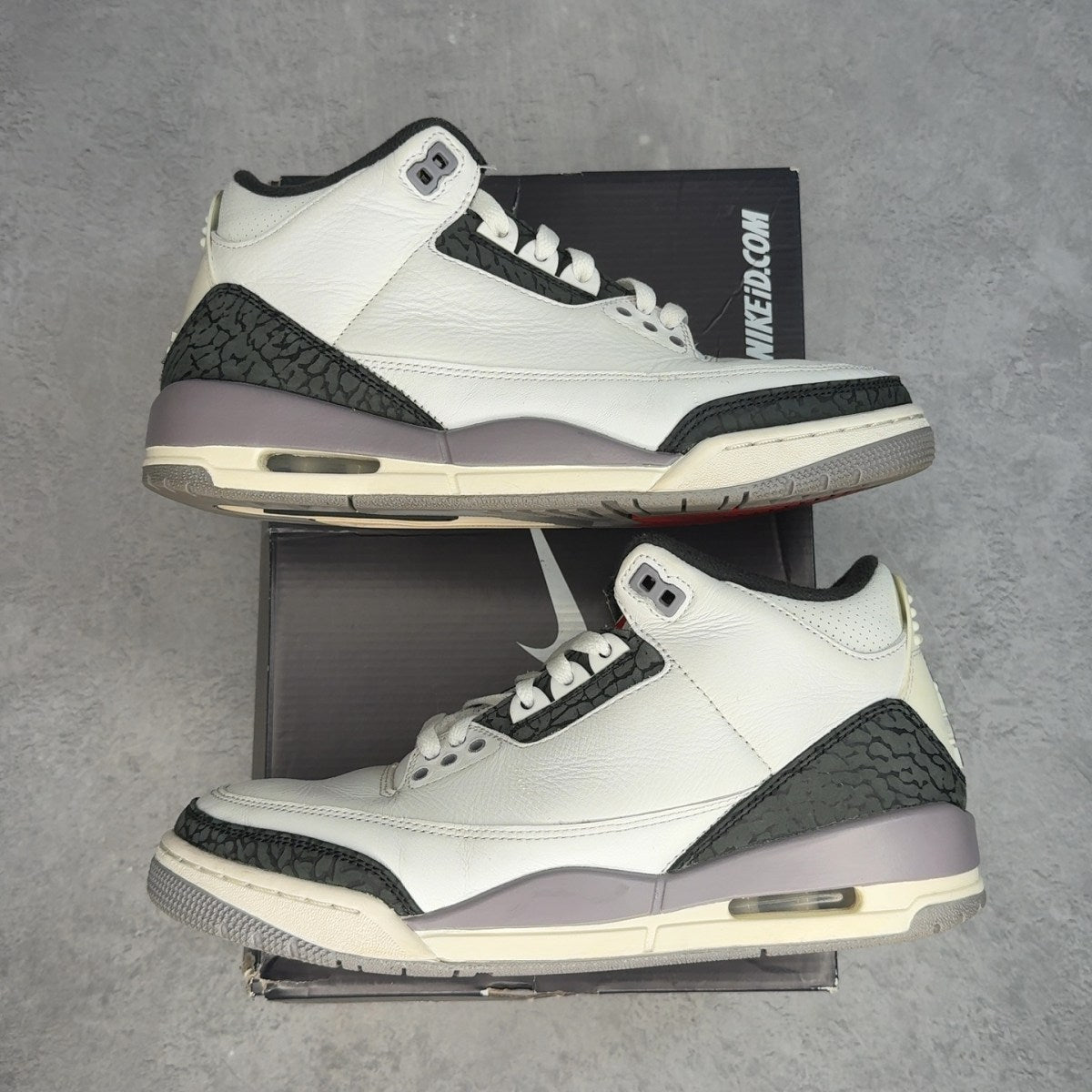 Jordan 3 Retro Cement Grey 8 (Pre-Owned) - Image 1