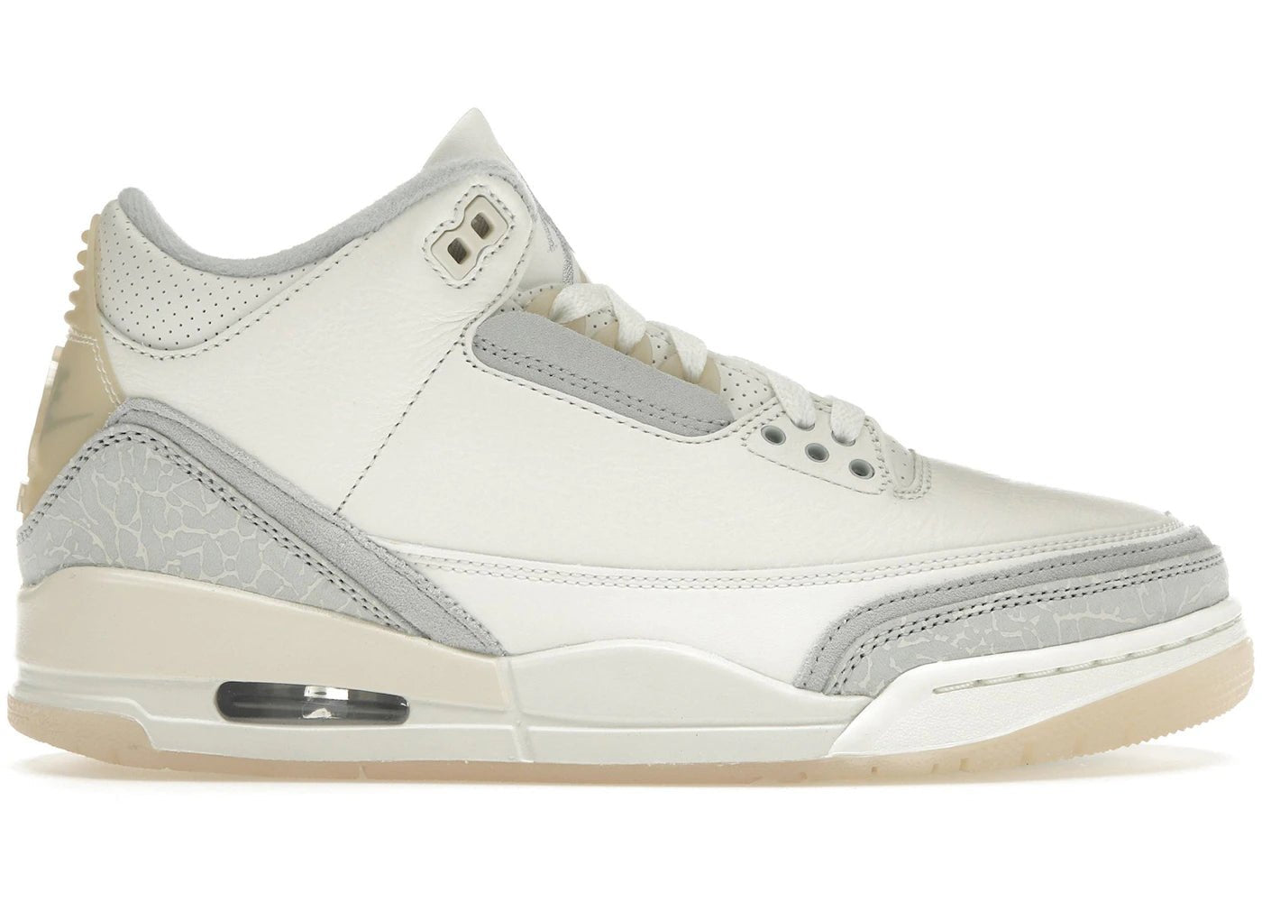 Jordan 3 Retro Craft Ivory *pre - owned* SIZE 10 - Kicks Collective PA - Jordan - FJ9479 - 100 - Men's Shoes - 10M/11.5W - Pre - Owned