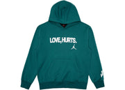 Jordan Jalen Hurts Love Hurts Pullover Fleece Hoodie Sport Teal - Kicks Collective PA - Jordan - IQ3758-377 - Apparel - L - Brand New