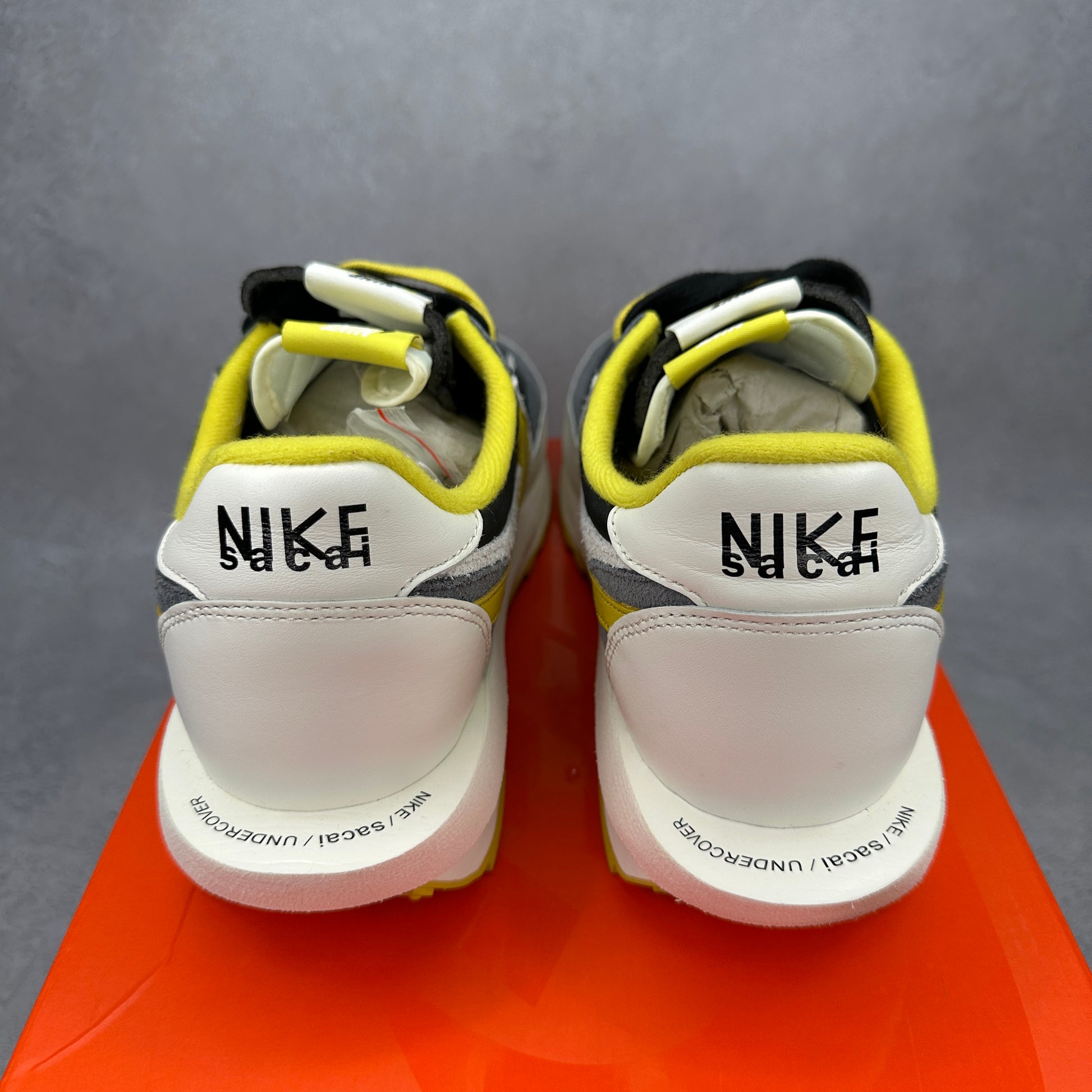 Nike LD Waffle sacai Undercover Black Bright Citron *pre-owned* SIZE 11