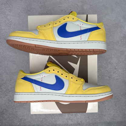 Jordan 1 Retro Low OG SP Travis Scott Canary (Women's)