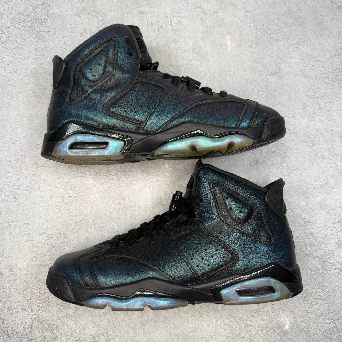 Jordan 6 Retro All - Star Chameleon (2017) (MISMATCH SIZES) *pre - owned* SIZE 6.5Y & 7Y - Kicks Collective PA - Jordan - 907961-015 - Kid's Shoes - 6.5Y - Pre - Owned - No Box