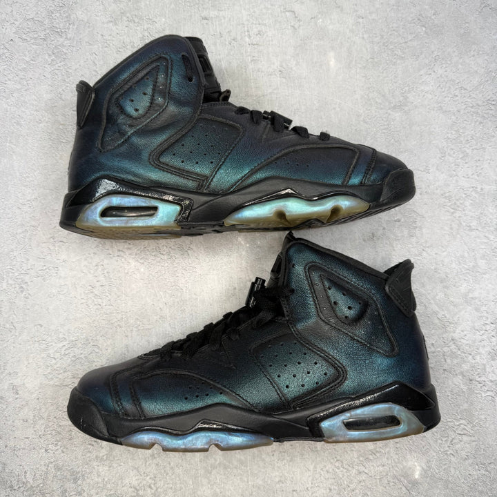 Jordan 6 Retro All - Star Chameleon (2017) (MISMATCH SIZES) *pre - owned* SIZE 6.5Y & 7Y - Kicks Collective PA - Jordan - 907961-015 - Kid's Shoes - 6.5Y - Pre - Owned - No Box