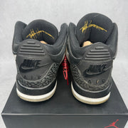 Jordan 3 Retro Tinker Black Cement Gold *pre-owned* SIZE 10.5