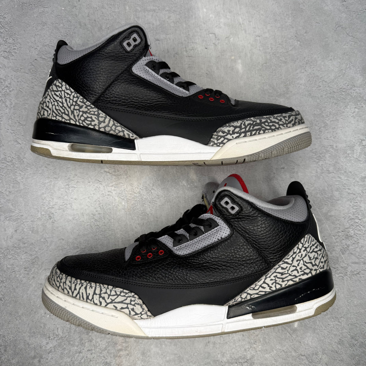 Jordan 3 Retro Black Cement (2018) *pre-owned* SIZE 15