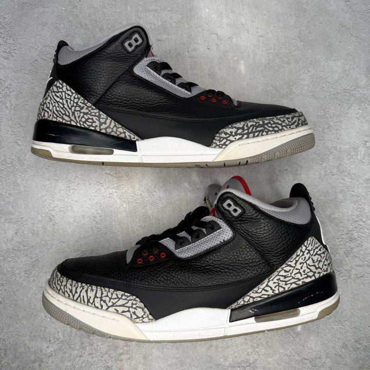 Jordan 3 Retro Black Cement (2018) *pre-owned* SIZE 15