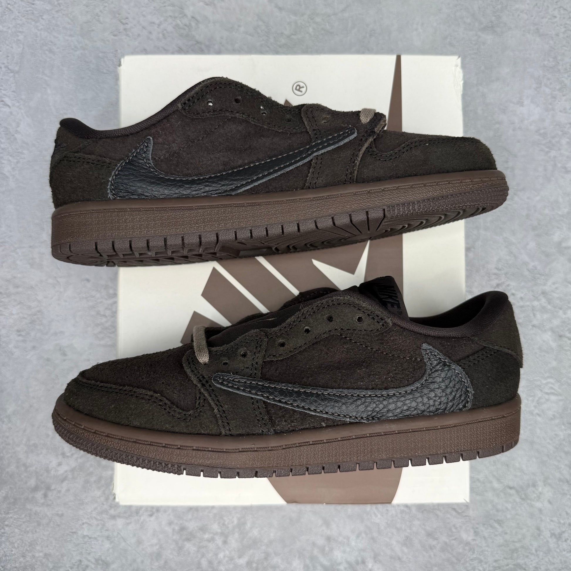 Jordan 1 Retro Low OG SP Travis Scott Velvet Brown (PS)