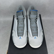 Jordan 14 Retro Wolf Grey 10 (Pre-Owned) - tag