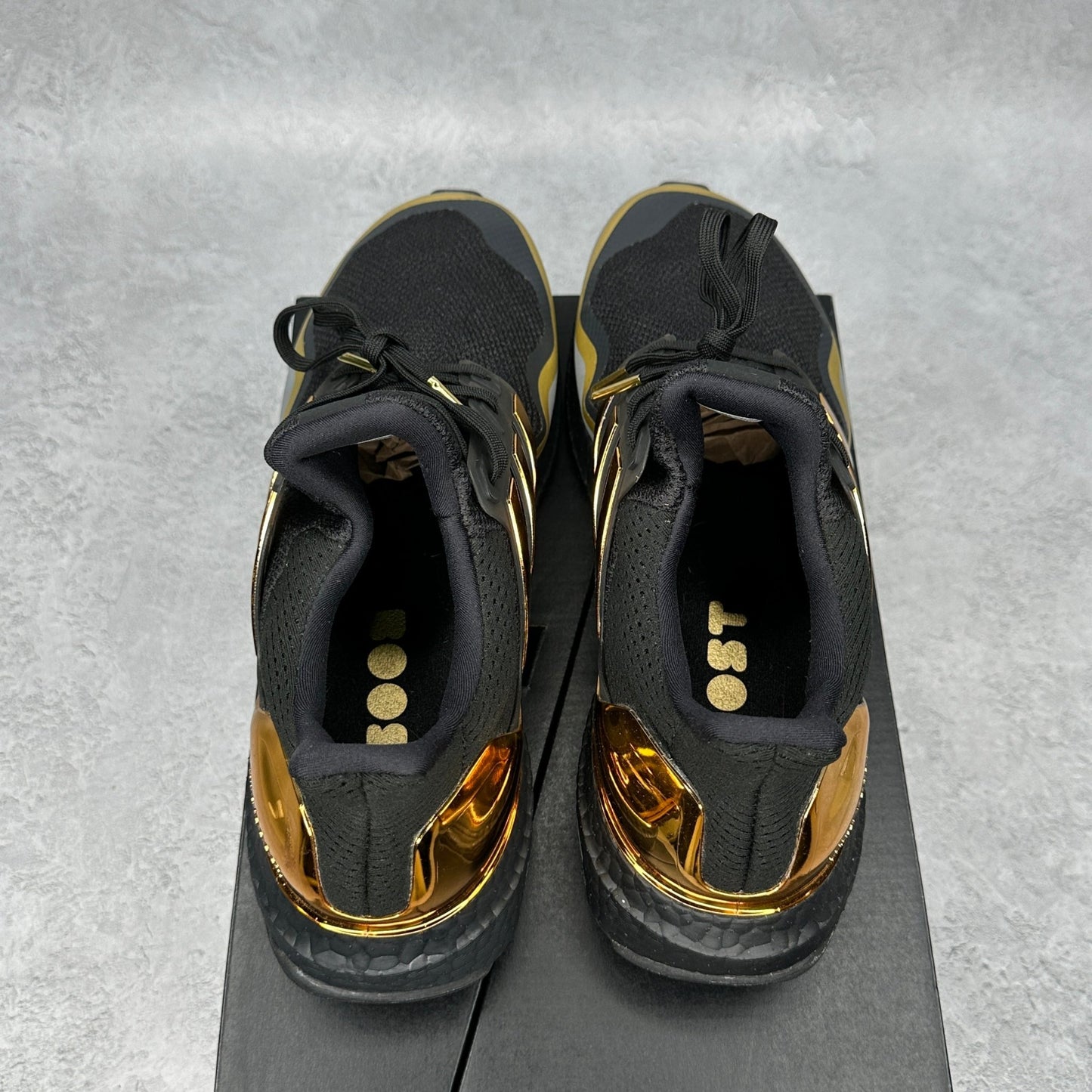 adidas Ultra Boost Black Gold *pre - owned* SIZE 9.5 - Kicks Collective PA - adidas - EG8102 - Men's Shoes - 9.5M/11W - Pre - Owned