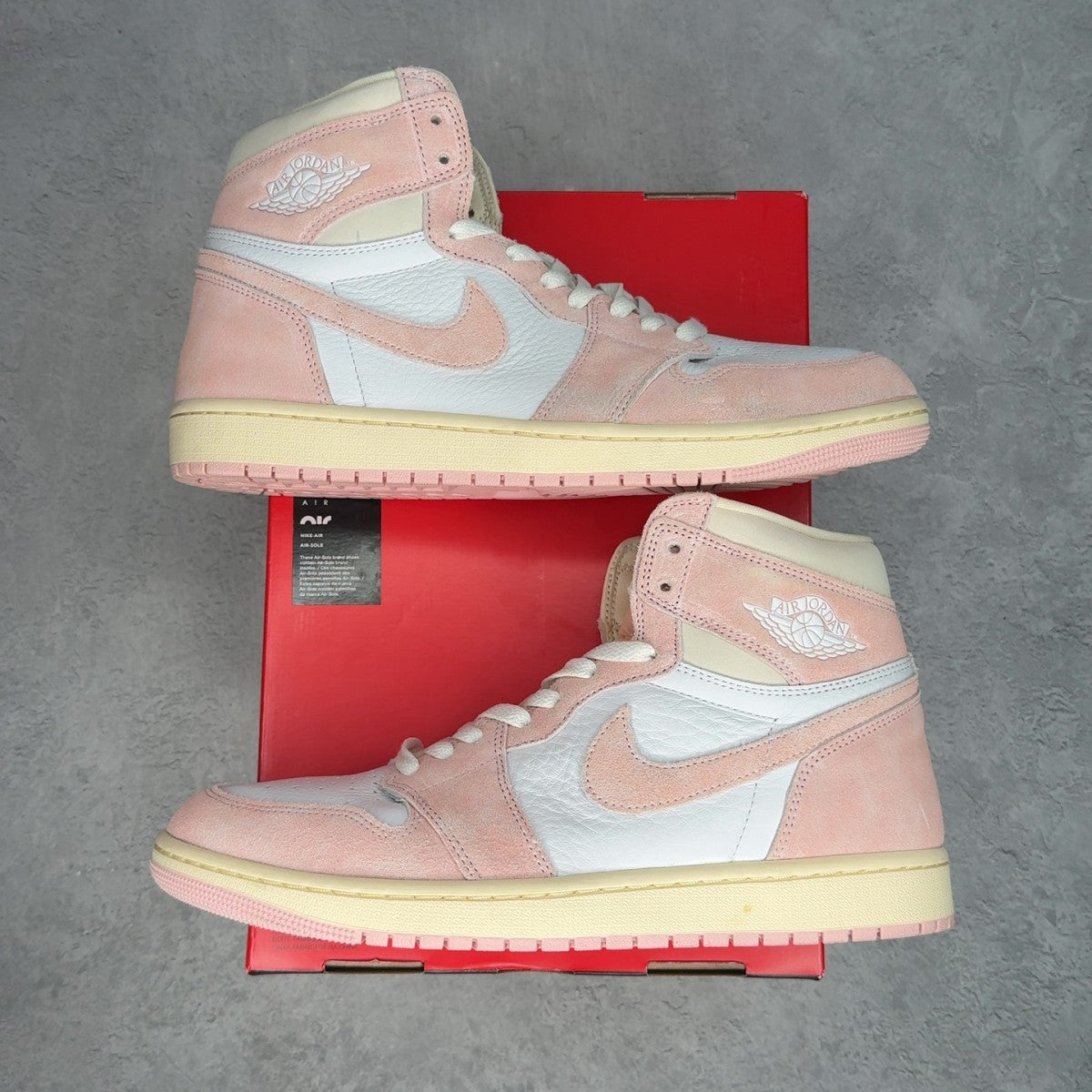Jordan 1 Retro High OG Washed Pink (Women's) - Image 1