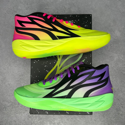 Puma LaMelo Ball MB.02 Rick & Morty Adventures - Kicks Collective PA - Puma - 377411 - 02 - Men's Shoes - 10M/11.5W - Brand New