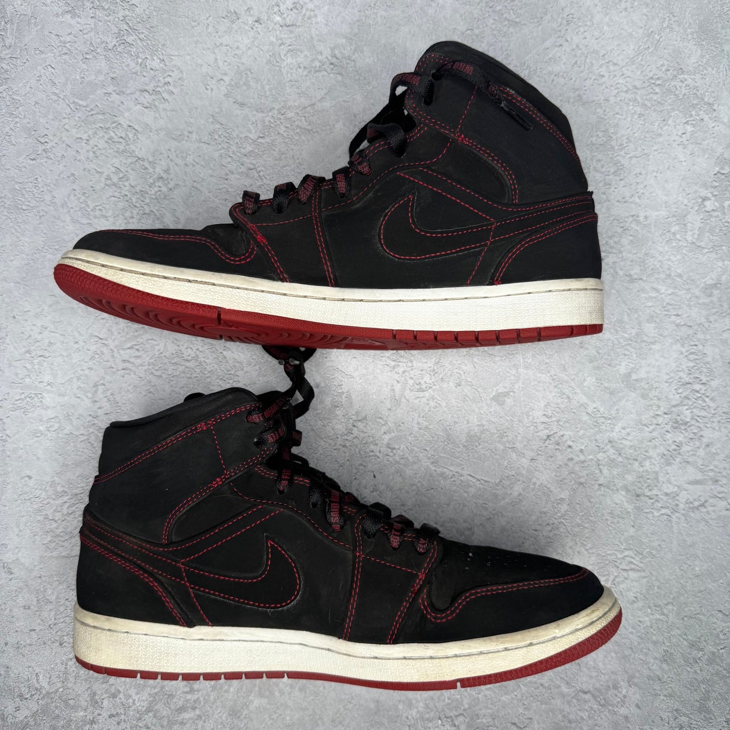 Jordan 1 Mid Fearless Come Fly With Me *pre - owned* SIZE 8 - Kicks Collective PA - Jordan - CK5665 - 062 - Men's Shoes - 8M/9.5W - Pre - Owned