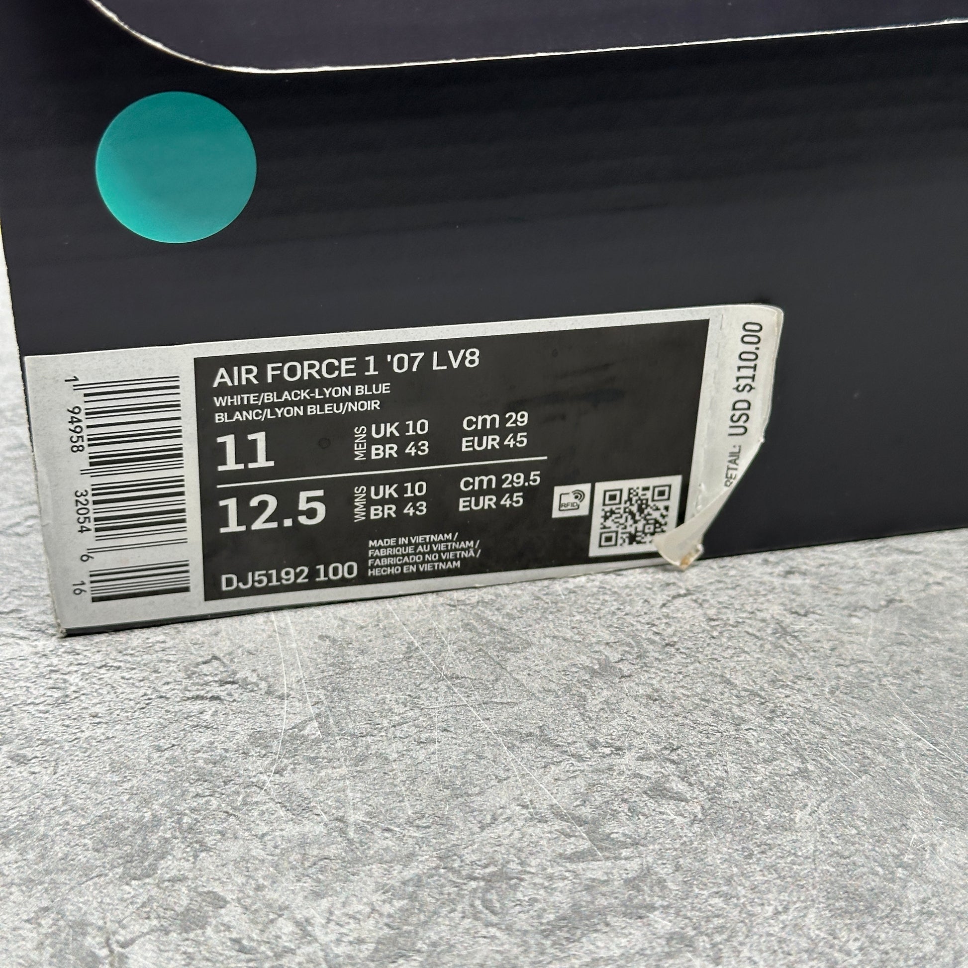 Nike Air Force 1 Low Ken Griffey Jr. and Sr. Swingman VNDS *pre-owned* SIZE 11