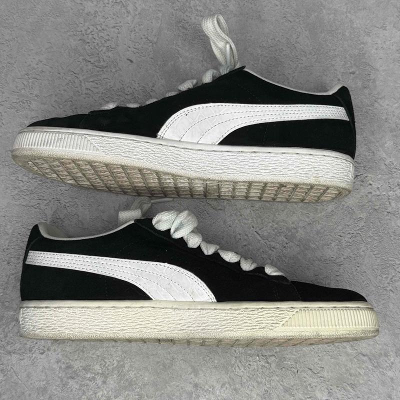 Puma Suede Classic XXI Black White - Kicks Collective PA - Puma - U5LXR2YYI - Kid's Shoes - 7M/8.5W - Pre - Owned - No Box