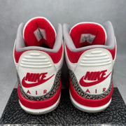 Jordan 3 Retro Fire Red (2022) pre-owned size 12