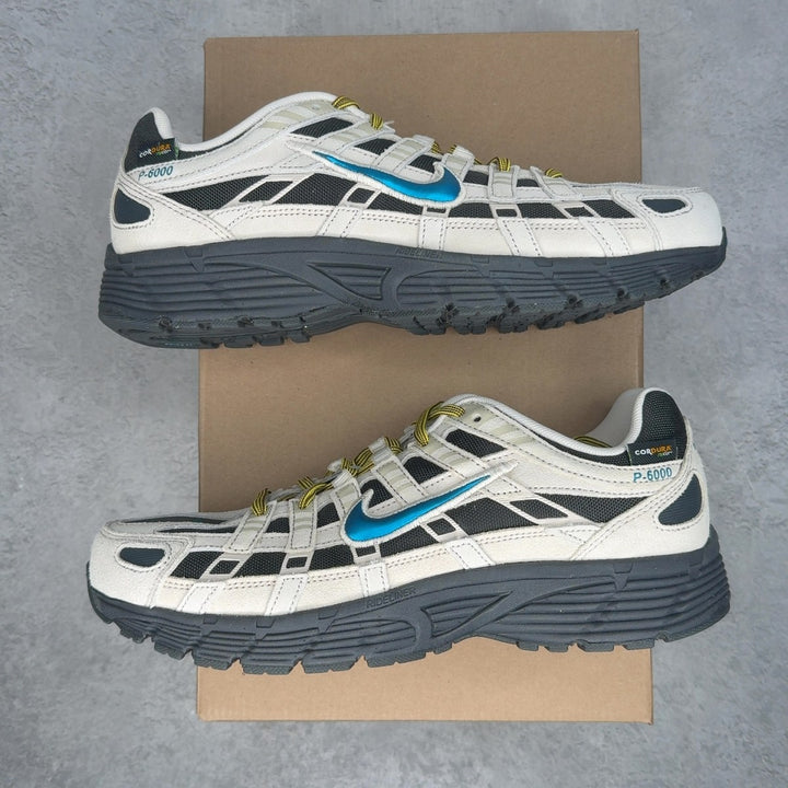 Nike P-6000 Premium Cordura Light Orewood Brown Green Abyss 8.5 (Pre-Owned) - Image 1