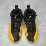 Jordan 12 Retro Black University Gold *pre-owned* SIZE 8
