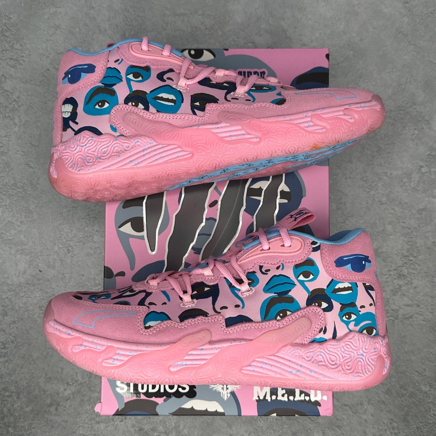 Puma LaMelo Ball MB.03 KidSuper *pre - owned* SIZE 10.5 - Kicks Collective PA - Puma - 379328 - 01 - Men's Shoes - 10.5M/12W - Pre - Owned