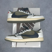 Jordan 1 Retro Low OG SP Travis Scott Medium Olive 8.5 (Pre-Owned) - Kicks Collective PA - Jordan - DM7866-200-8.5-PO-1 - Pre-Owned Sneakers - 8.5M / 10W