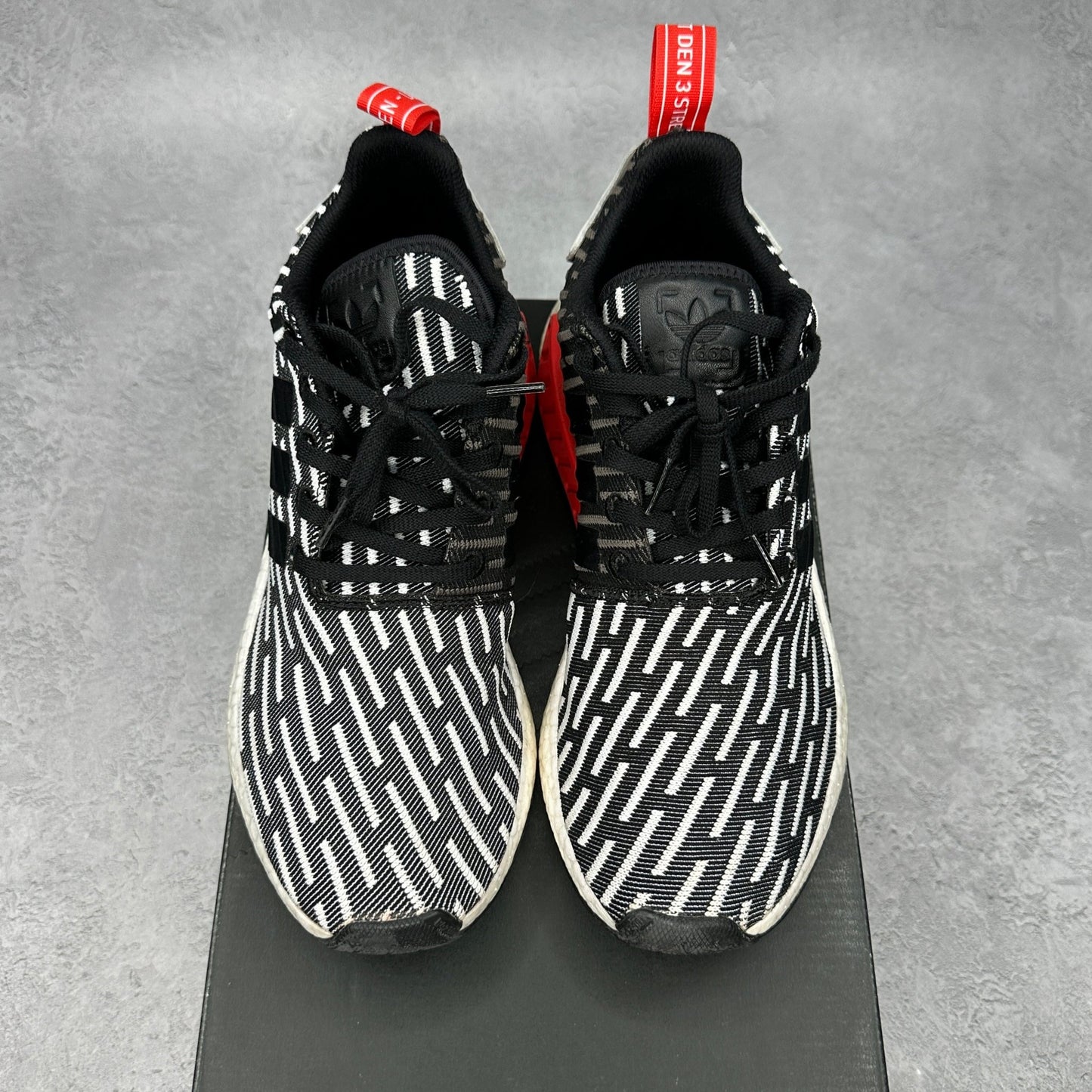 adidas NMD R2 Black White *pre - owned* SIZE 9.5 - Kicks Collective PA - adidas - BB2951 - Men's Shoes - 9.5M/11W - Pre - Owned