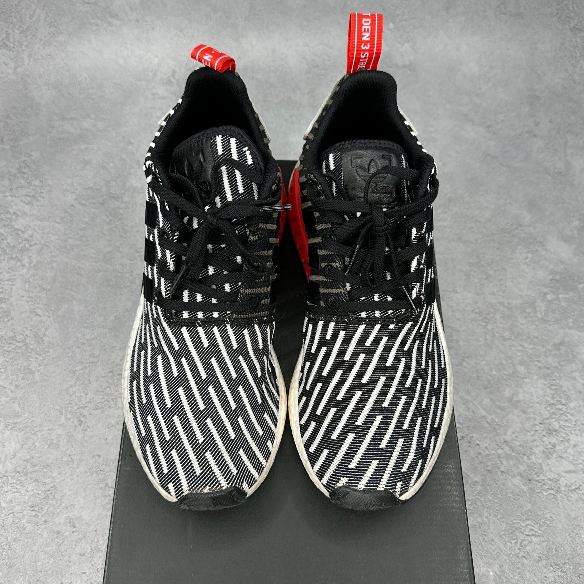 adidas NMD R2 Black White *pre - owned* SIZE 9.5 - Kicks Collective PA - adidas - BB2951 - Men's Shoes - 9.5M/11W - Pre - Owned