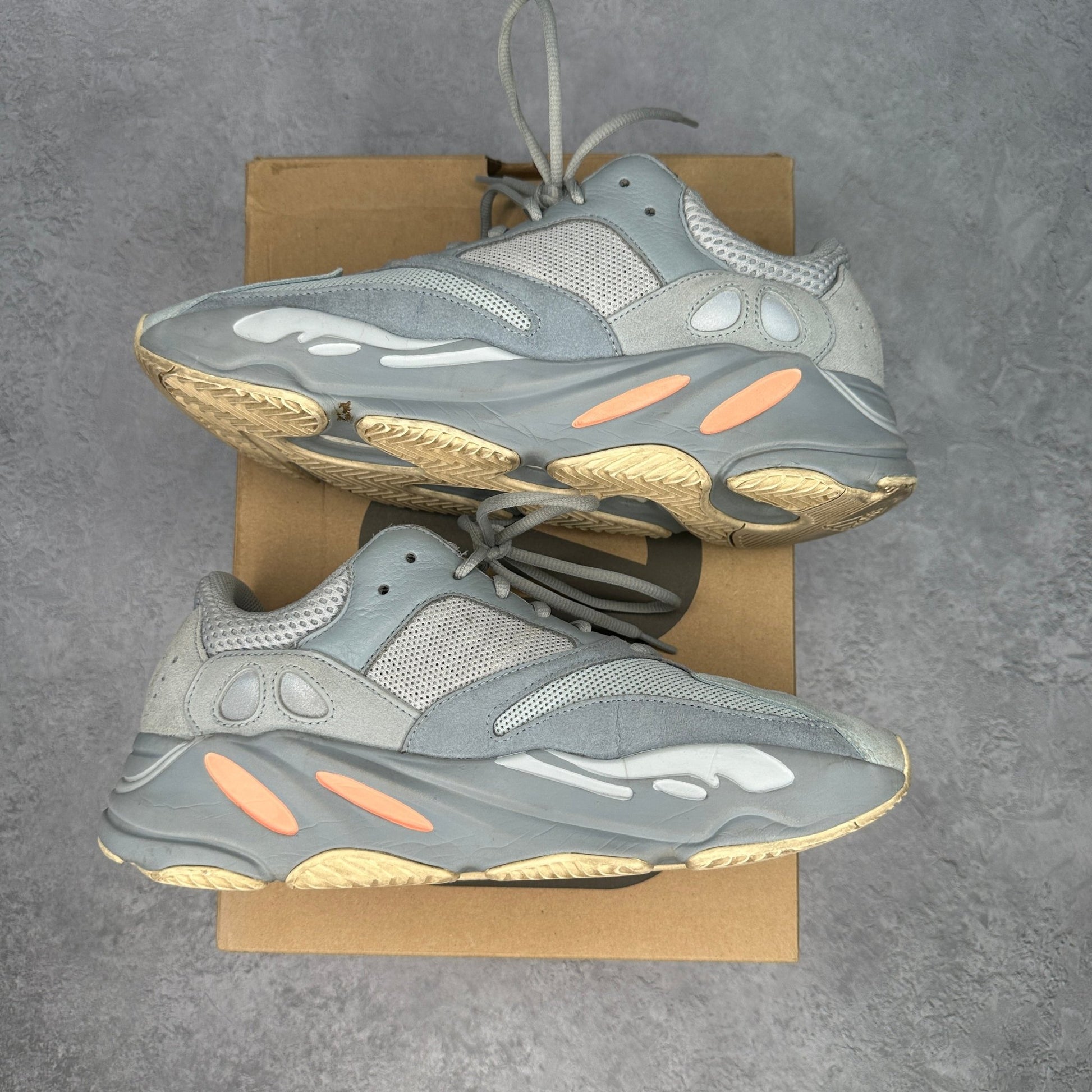 adidas Yeezy Boost 700 Inertia *pre - owned* SIZE 10.5 - Kicks Collective PA - adidas - EG7597 - Men's Shoes - 10.5M/12W - Pre - Owned