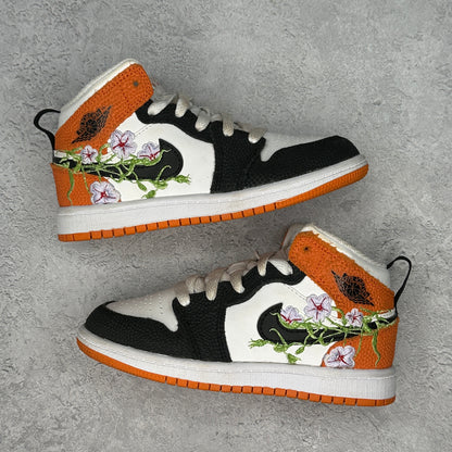 Jordan 1 Mid SE Basketball Blossom (PS) *pre-owned* SIZE 12C