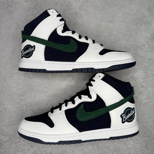 Nike Dunk High Sports Specialties White Navy *pre - owned* SIZE 11 - Kicks Collective PA - Nike - DH0953 - 400 - Men's Shoes - 11M/12.5W - Pre - Owned