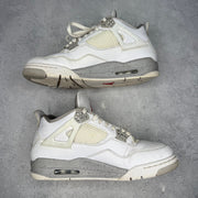 Jordan 4 Retro White Oreo (2021) *pre - owned* SIZE 10.5 - Kicks Collective PA - Jordan - CT8527-100 - Men's Shoes - 9M/10.5W - Pre - Owned - No Box