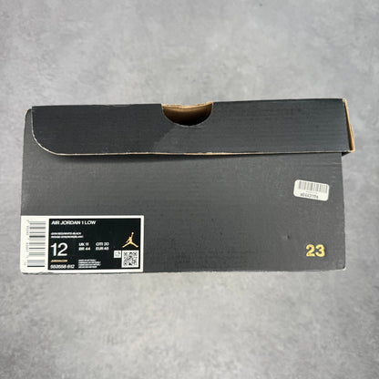 Jordan 1 Low Bred Toe *pre - owned* SIZE 12 - Kicks Collective PA - Jordan - 553558-612 - Men's Shoes - 12M/13.5W - Pre - Owned