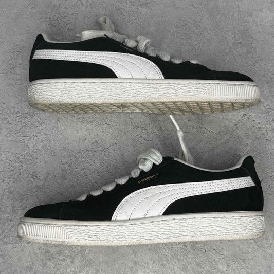 Puma Suede Classic XXI Black White - Kicks Collective PA - Puma - U5LXR2YYI - Kid's Shoes - 7M/8.5W - Pre - Owned - No Box