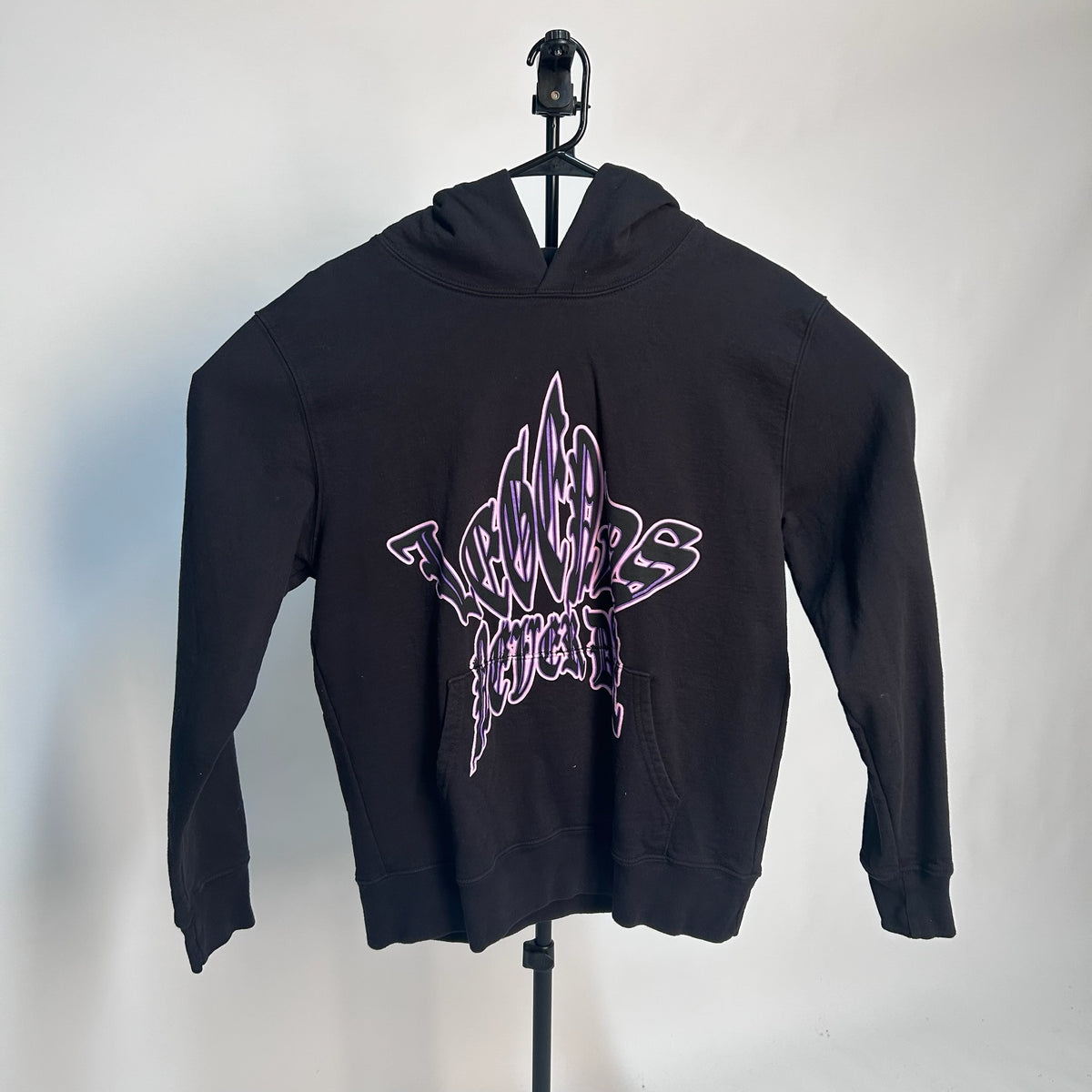 Juice Wrld x Vlone Legend Hoodie Black *pre-owned* SIZE XL