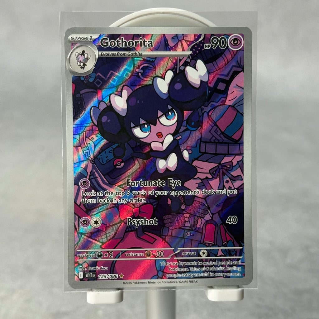 Pokemon Gothorita 125/086 White Flare - Kicks Collective PA - Pokemon - POKEMON 602 - Accessories - OS - Pre-Owned