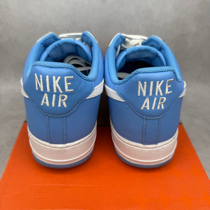 Nike Air Force 1 Low '07 Retro Color of the Month University Blue *pre-owned* SIZE 10.5