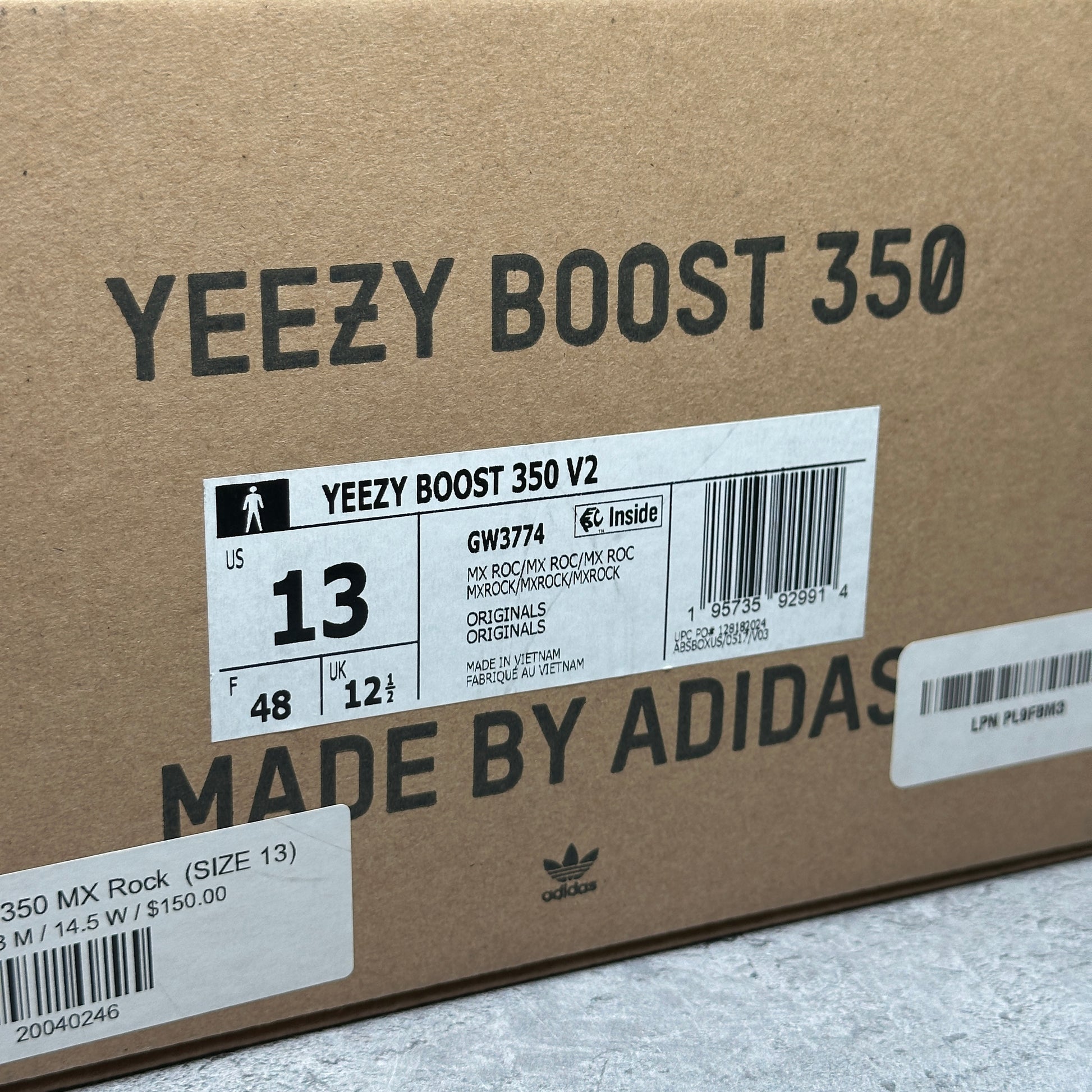 adidas Yeezy Boost 350 V2 MX Rock *pre-owned* SIZE 13