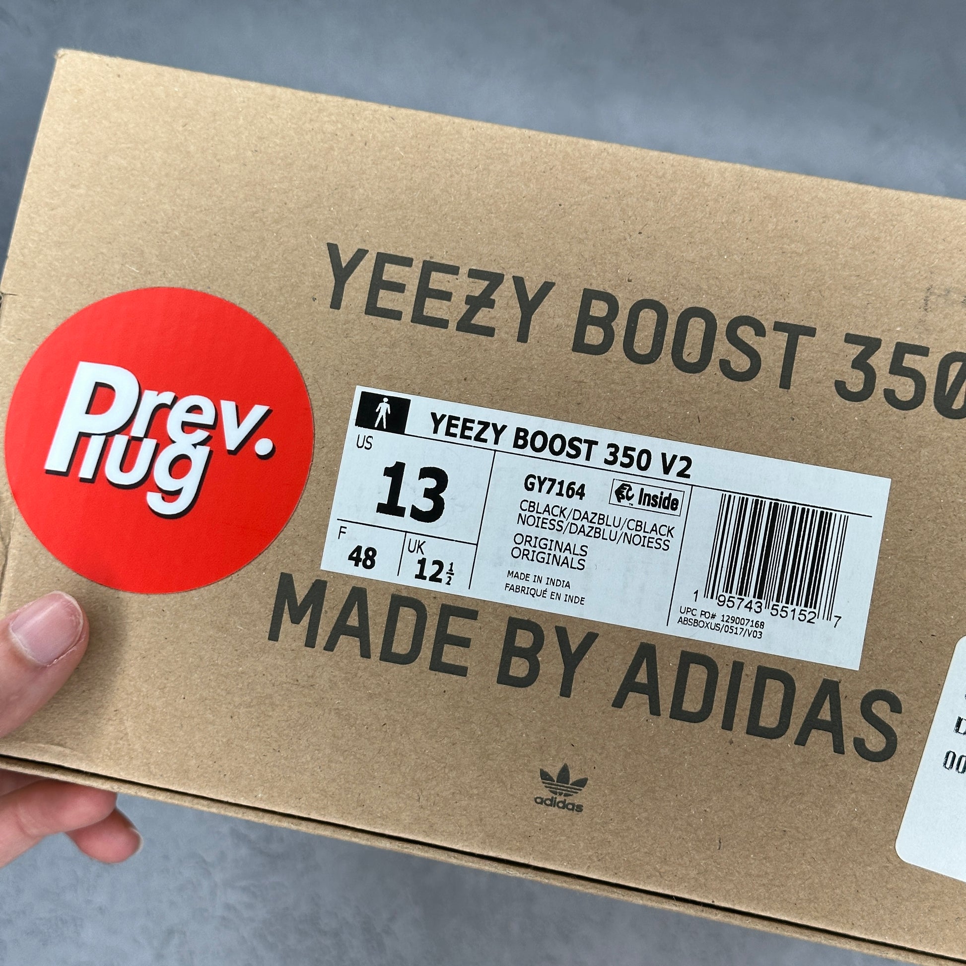 adidas Yeezy Boost 350 V2 Dazzling Blue VNDS *pre-owned* SIZE 13