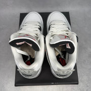 Jordan 4 Retro White Cement (2025) (GS) *pre-owned* SIZE 7Y