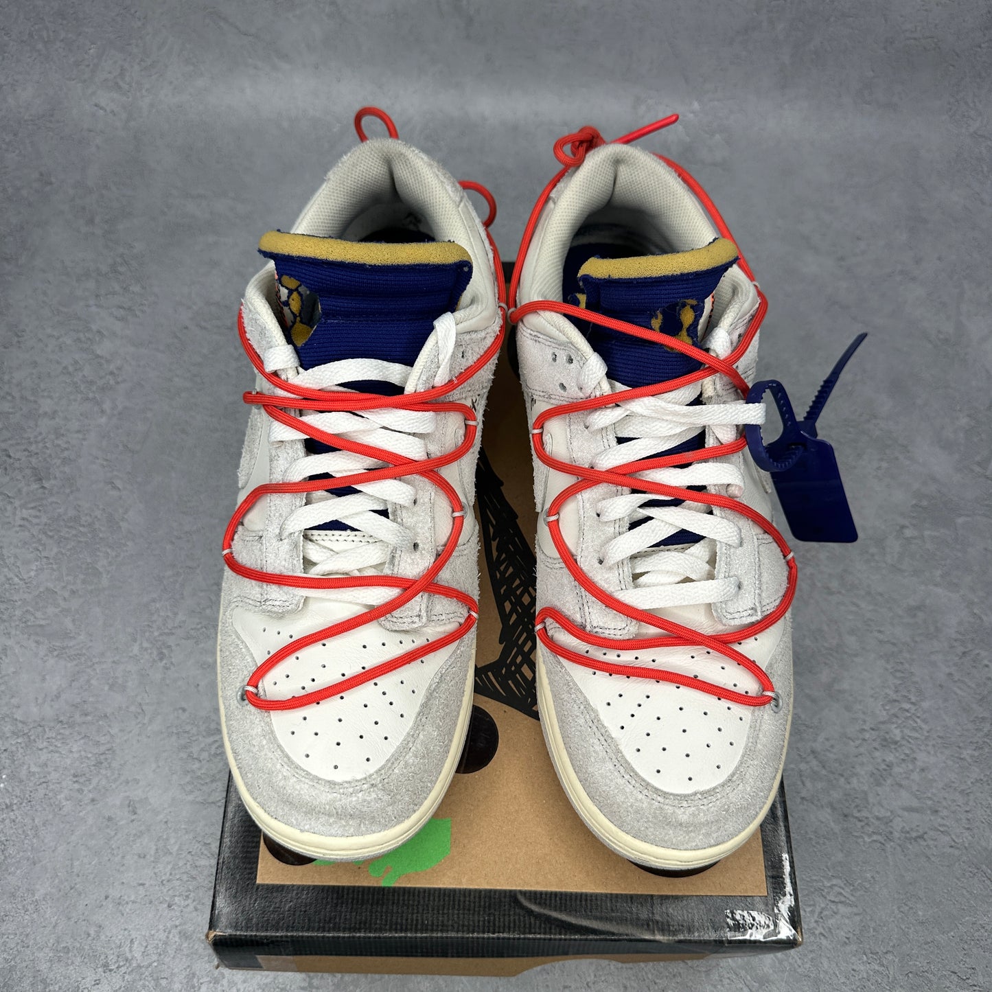 Nike Dunk Low Off-White Lot 13 *pre-owned* SIZE 11.5