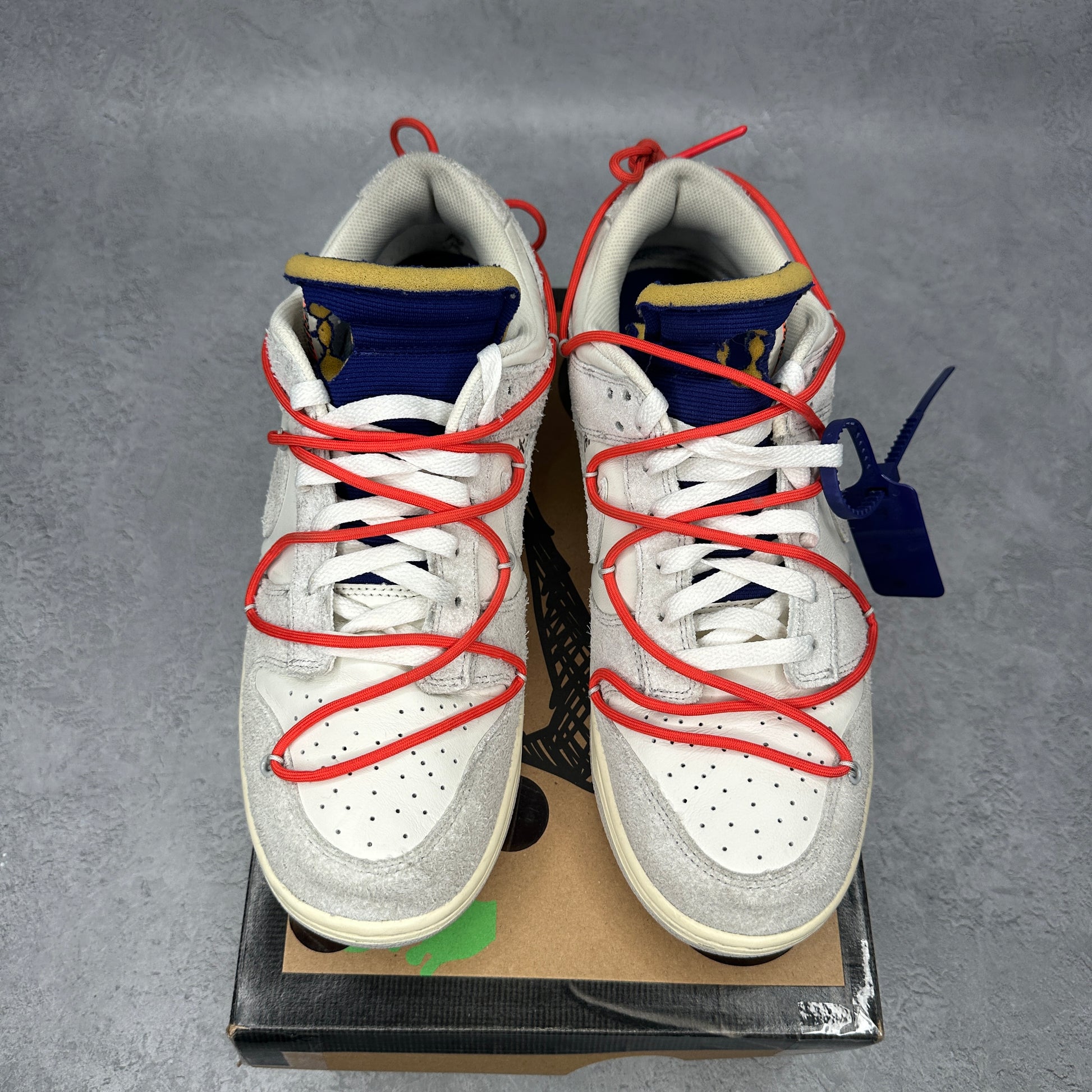 Nike Dunk Low Off-White Lot 13 *pre-owned* SIZE 11.5