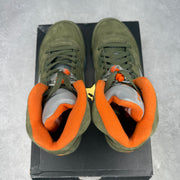 Jordan 5 Retro Olive (2024) (GS) pre-owned size 6Y