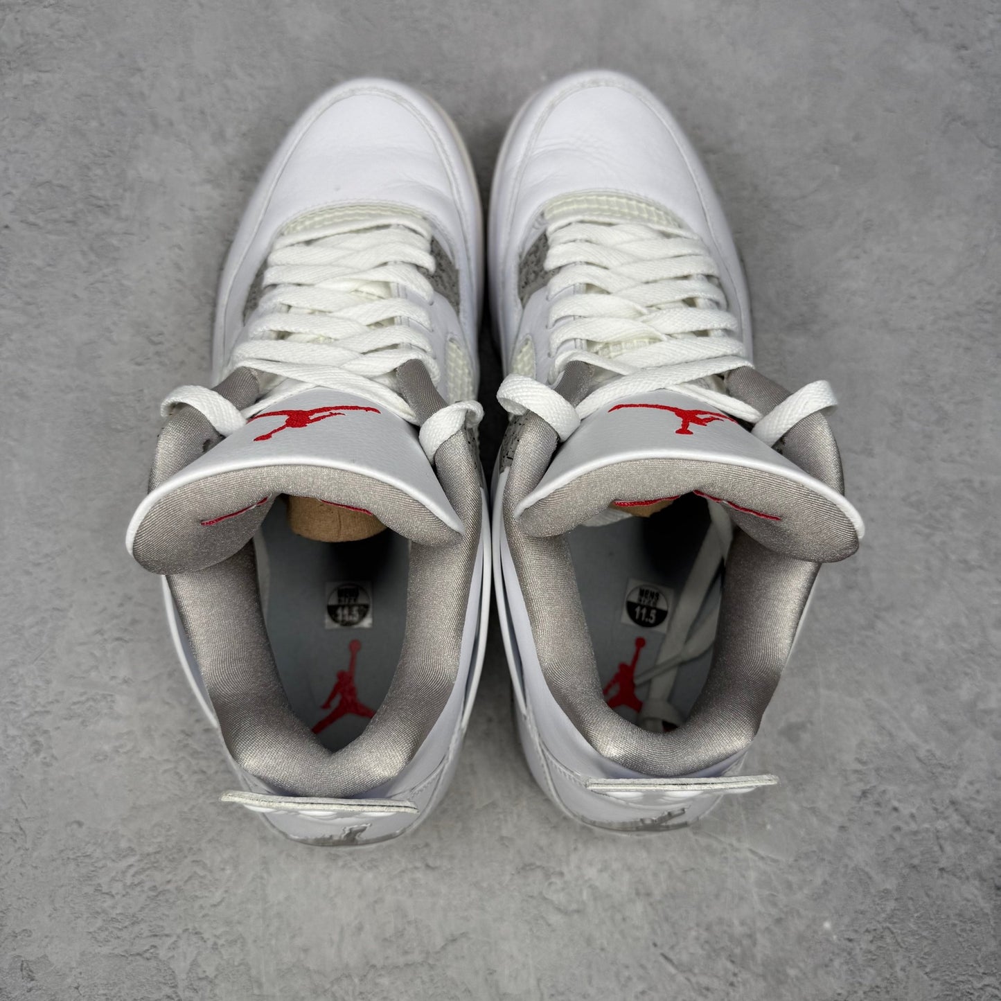 Jordan 4 Retro White Oreo (2021) *pre - owned* SIZE 11.5 - Kicks Collective PA - Jordan - CT8527-100 - Men's Shoes - 11.5M/13W - Pre - Owned - No Box