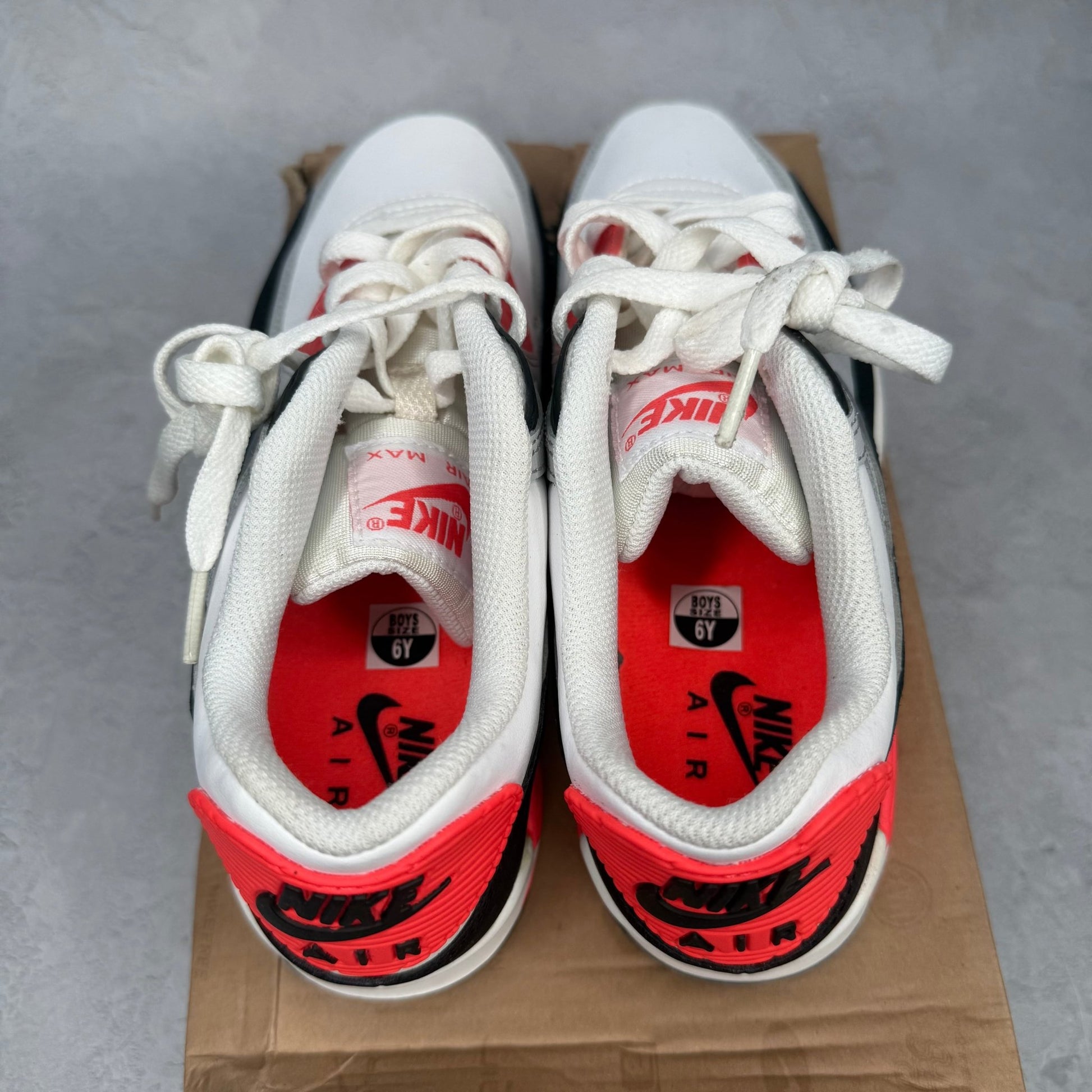 Nike Air Max 90 Infrared (2020) (GS) - Kicks Collective PA - Nike - DC8334 - 100 - Kid's Shoes - 6Y - Brand New