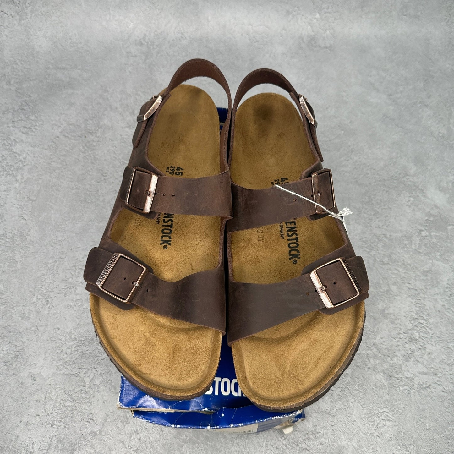 Birkenstock Milano Oiled Leather Habana - Kicks Collective PA - Birkenstock - 0034871 - Men's Shoes - 12M/13.5W - Brand New