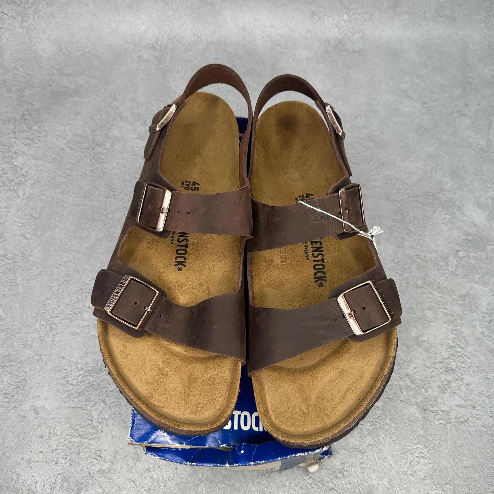 Birkenstock Milano Oiled Leather Habana - Kicks Collective PA - Birkenstock - 0034871 - Men's Shoes - 12M/13.5W - Brand New