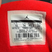 Jordan 3 Retro Crimson *pre-owned* SIZE 15