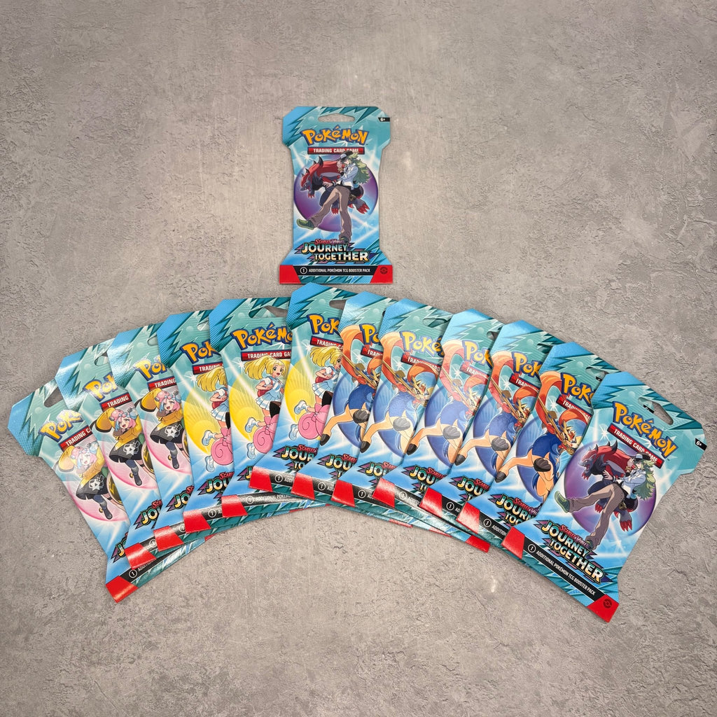 Pokémon Scarlet & Violet Journey Together Booster Pack - Kicks Collective PA - Pokemon - POKÉMON-TSCQ1KZ0 - Accessories - OS - Brand New