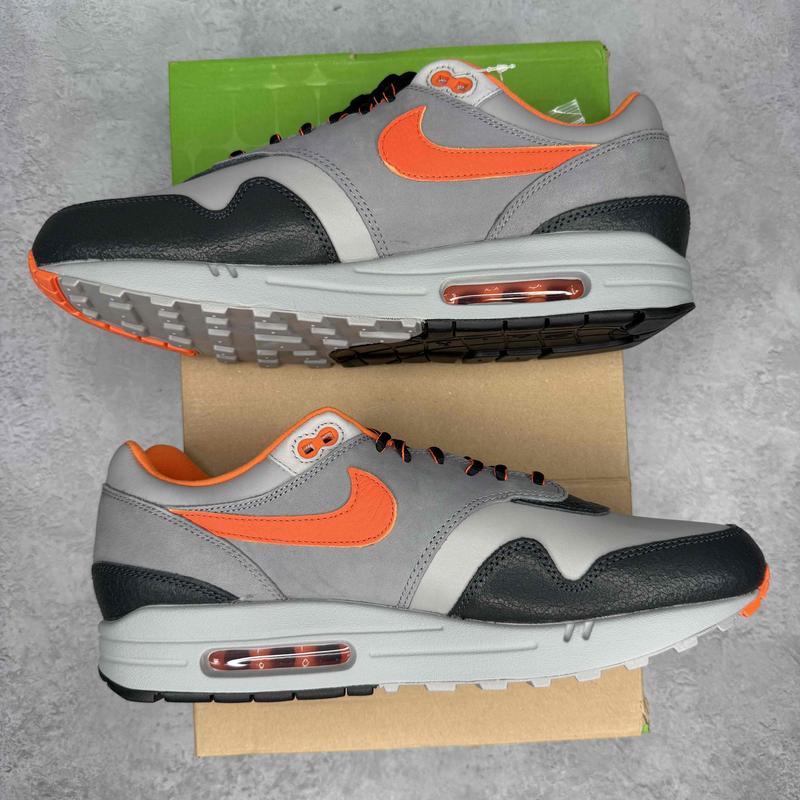 Nike Air Max 1 SP HUF Brilliant Orange - Kicks Collective PA - Nike - HF3713 - 001 - Men's Shoes - 12M/13.5W - Brand New