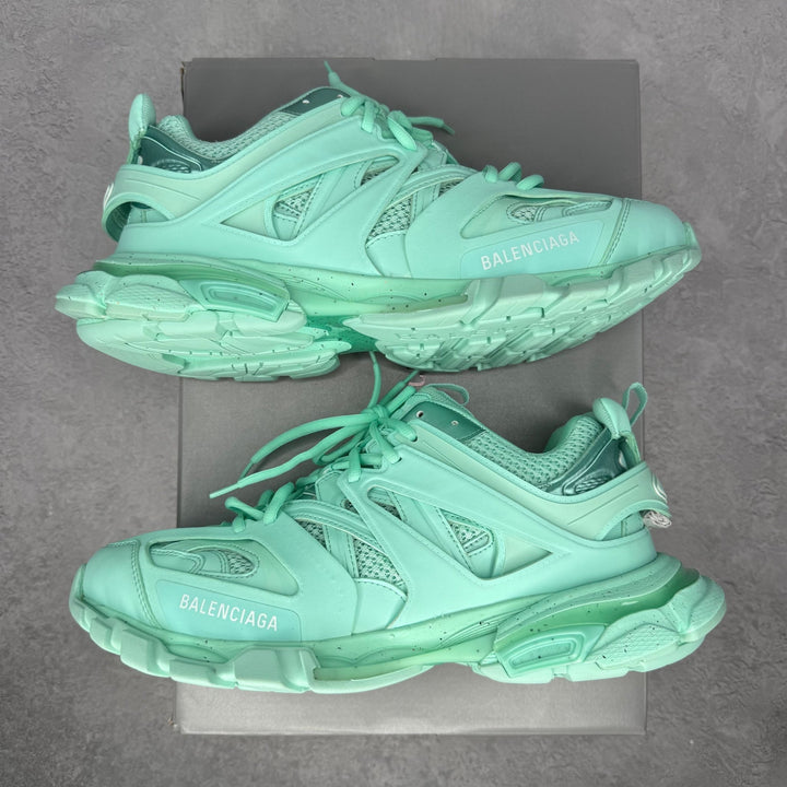 Balenciaga Track Recycled Green - Kicks Collective PA - Balenciaga - 542023W3FE33000 - Men's Shoes - EU44 - Brand New