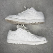 Jordan 1 Low Triple White *pre-owned* SIZE 15