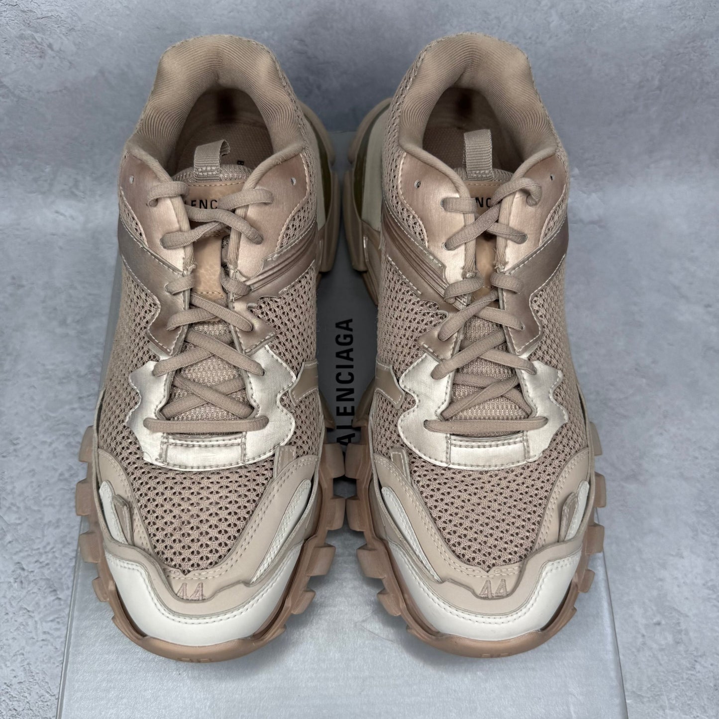 Track.3 Beige *pre - owned* SIZE 11 - Kicks Collective PA - Balenciaga - 700875W3RF39897 - Men's Shoes - 11M/12.5W - Brand New